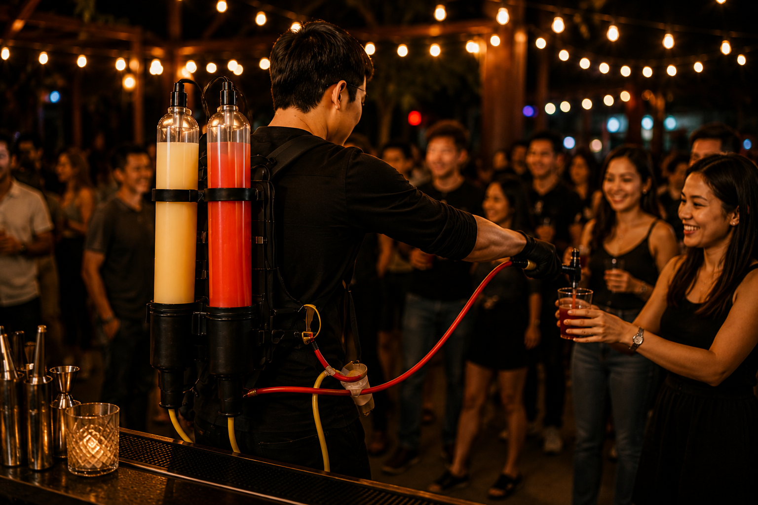 The Barback - Inomoto's signature mobile bartender experience