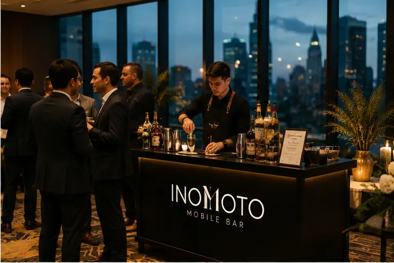 Inomoto mobile bar corporate event catering, Manila